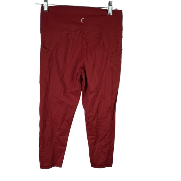 Zyia Red Pocket Brilliant Hi-rise Capri 20" - Picture 3 of 7